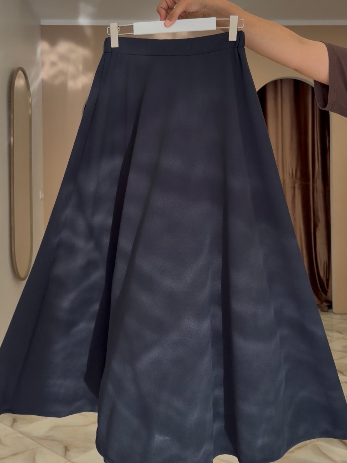 Jupe Sultana (crêpe premium/100cm/cloch)