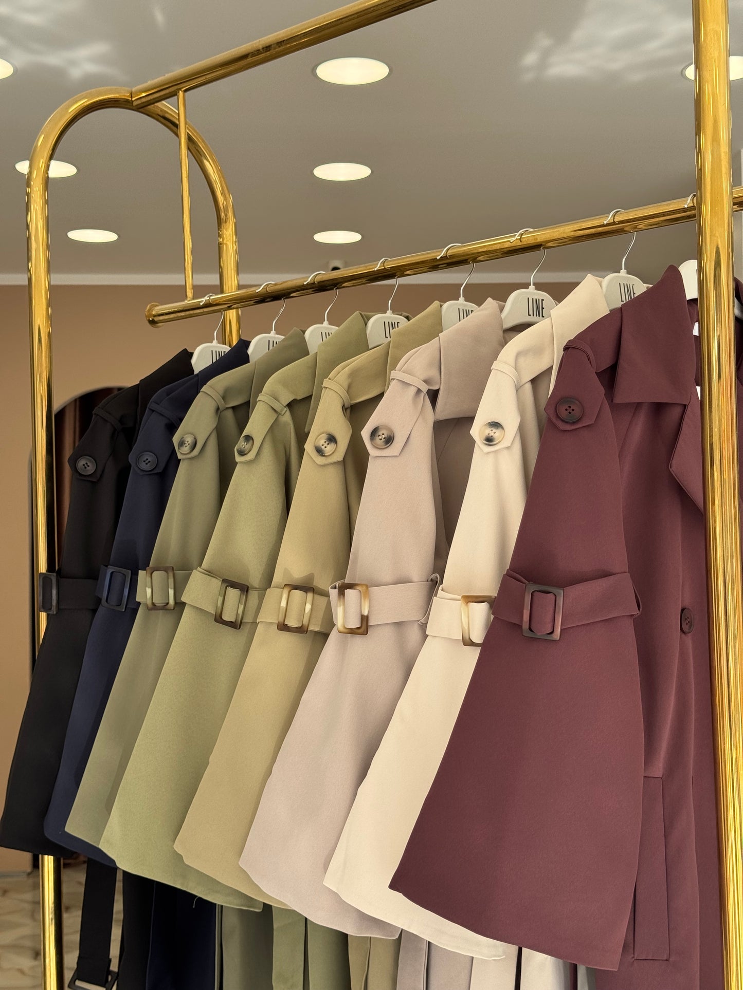 Line Oversized Trench coat