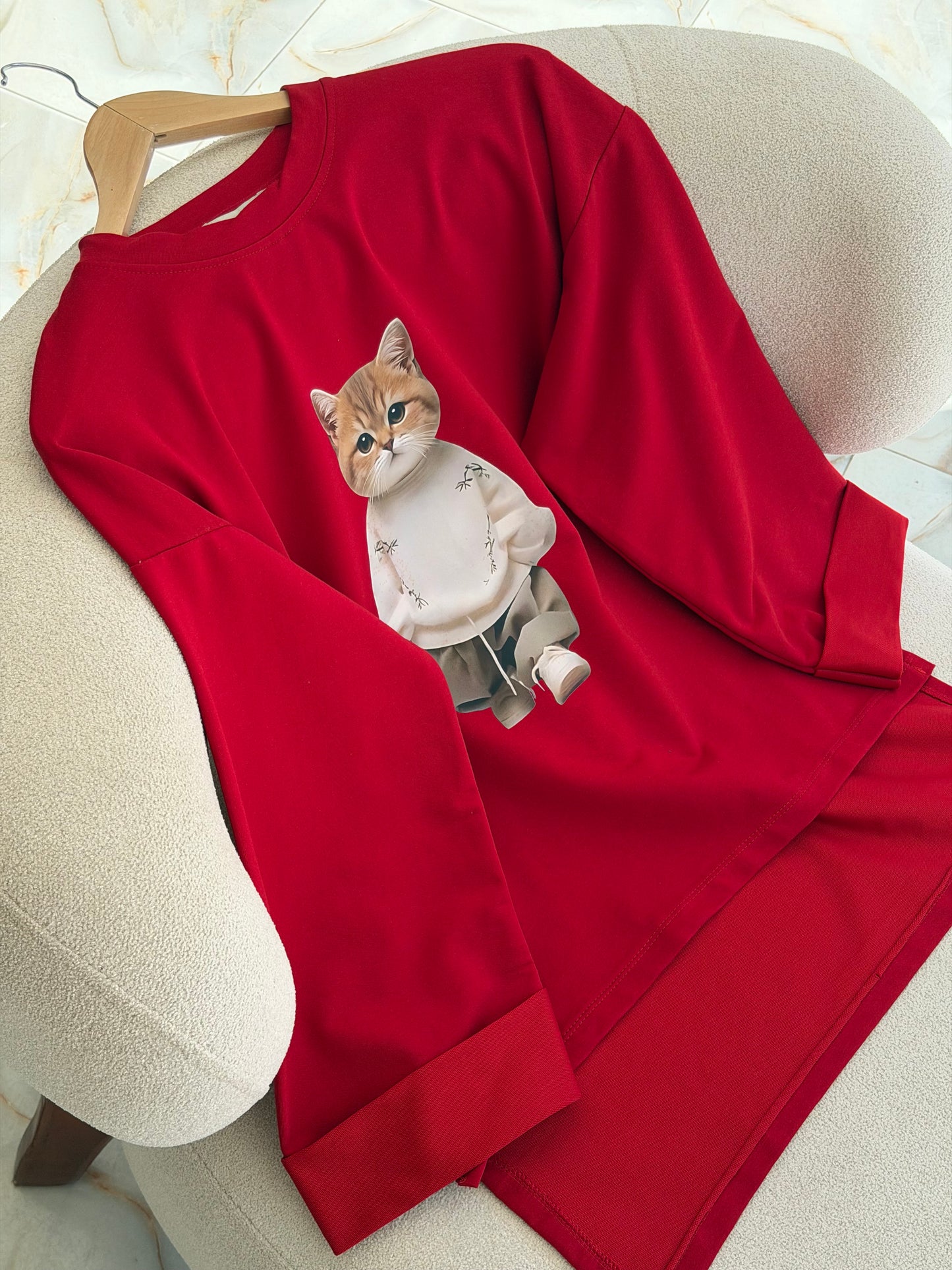 Cat lover sweat shirt