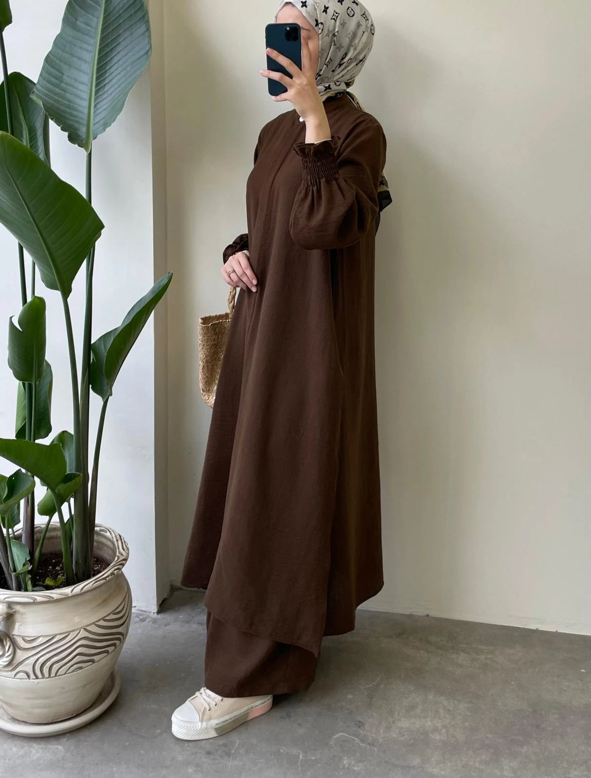 Ensemble pantalon large