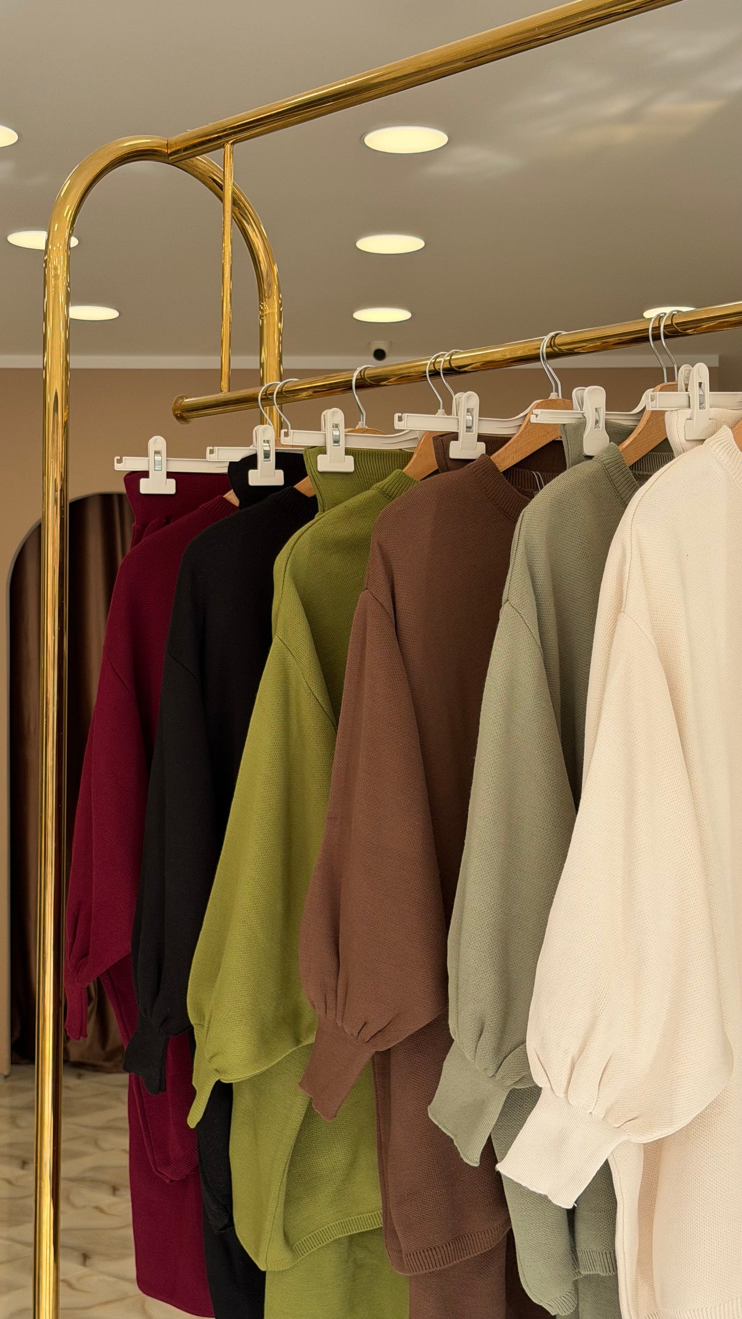 Oversized sweatshirt skirt set