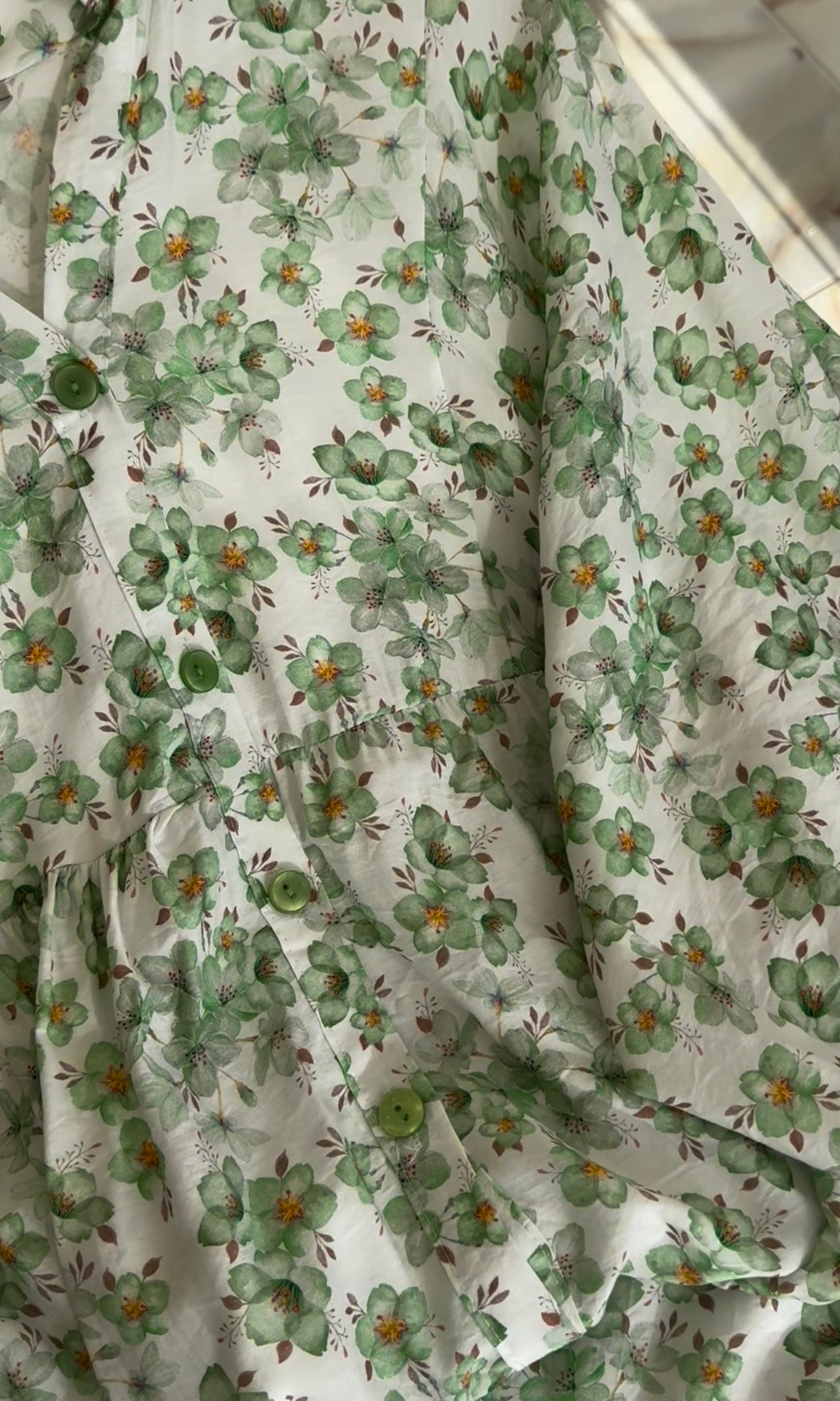 Summer dress (small flowers)