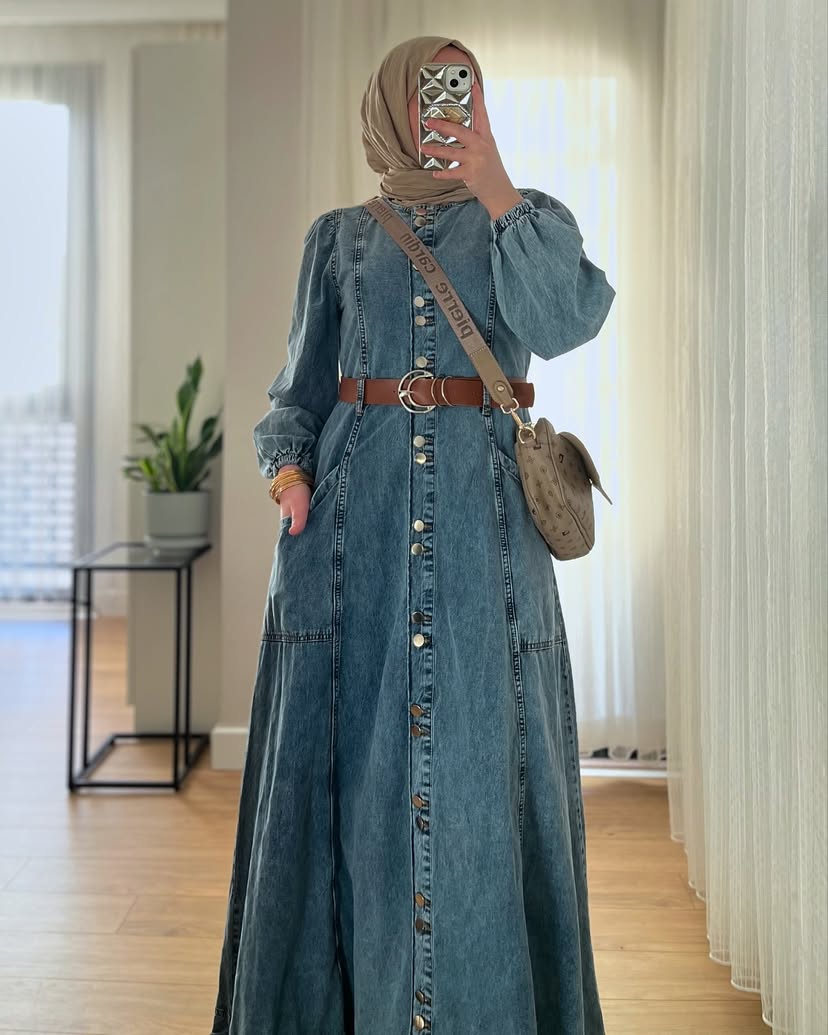 Robe en jean 1