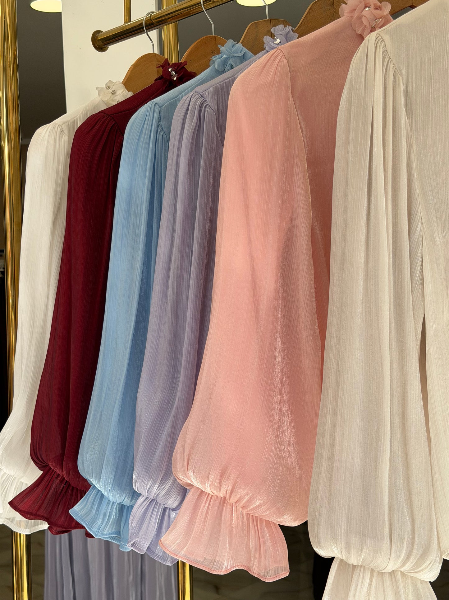 Floral Eid skirt set (ensemble jupe)