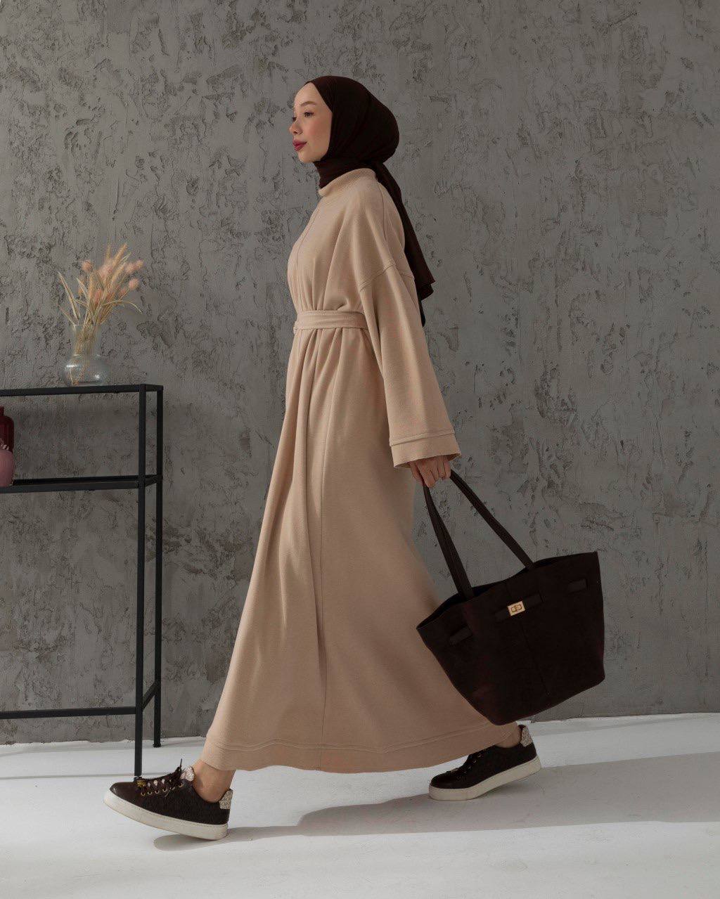 Oversized winter dress