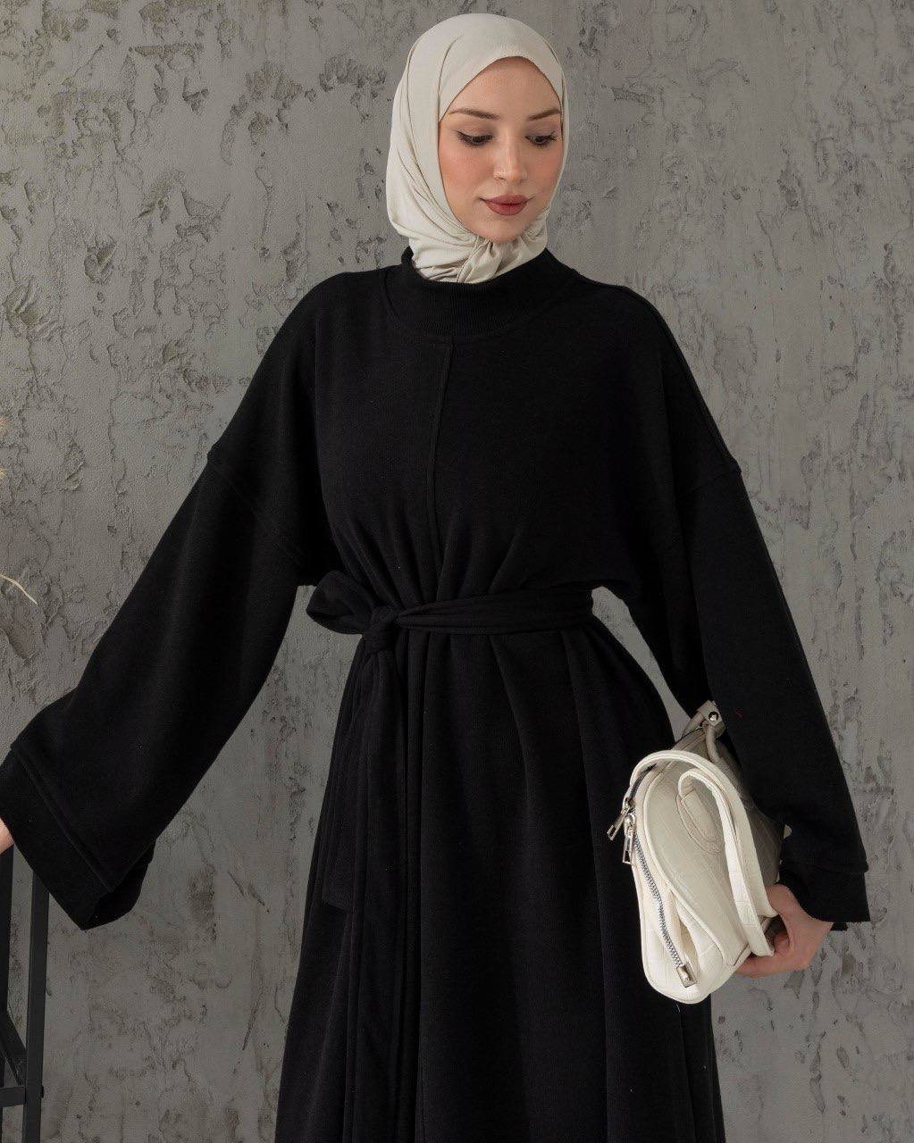 Oversized winter dress