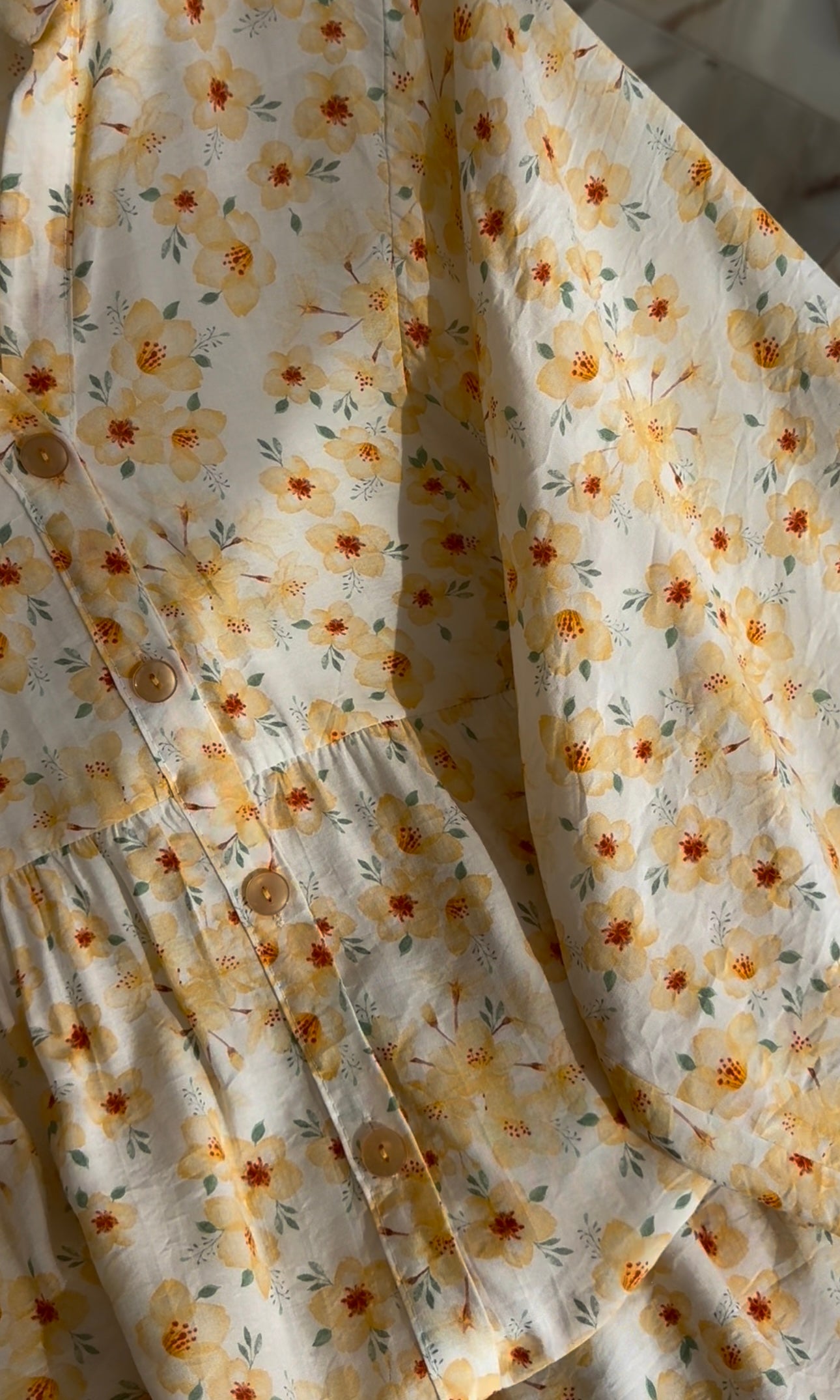Summer dress (small flowers)