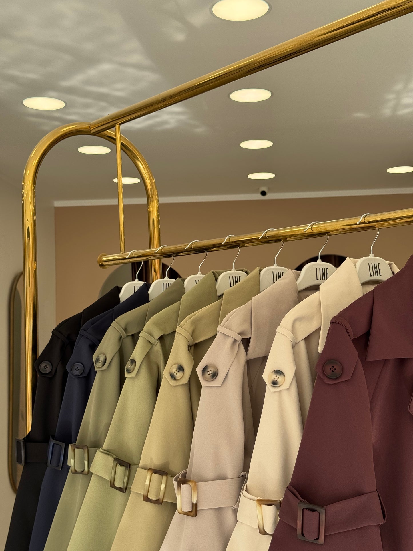 Line Oversized Trench coat