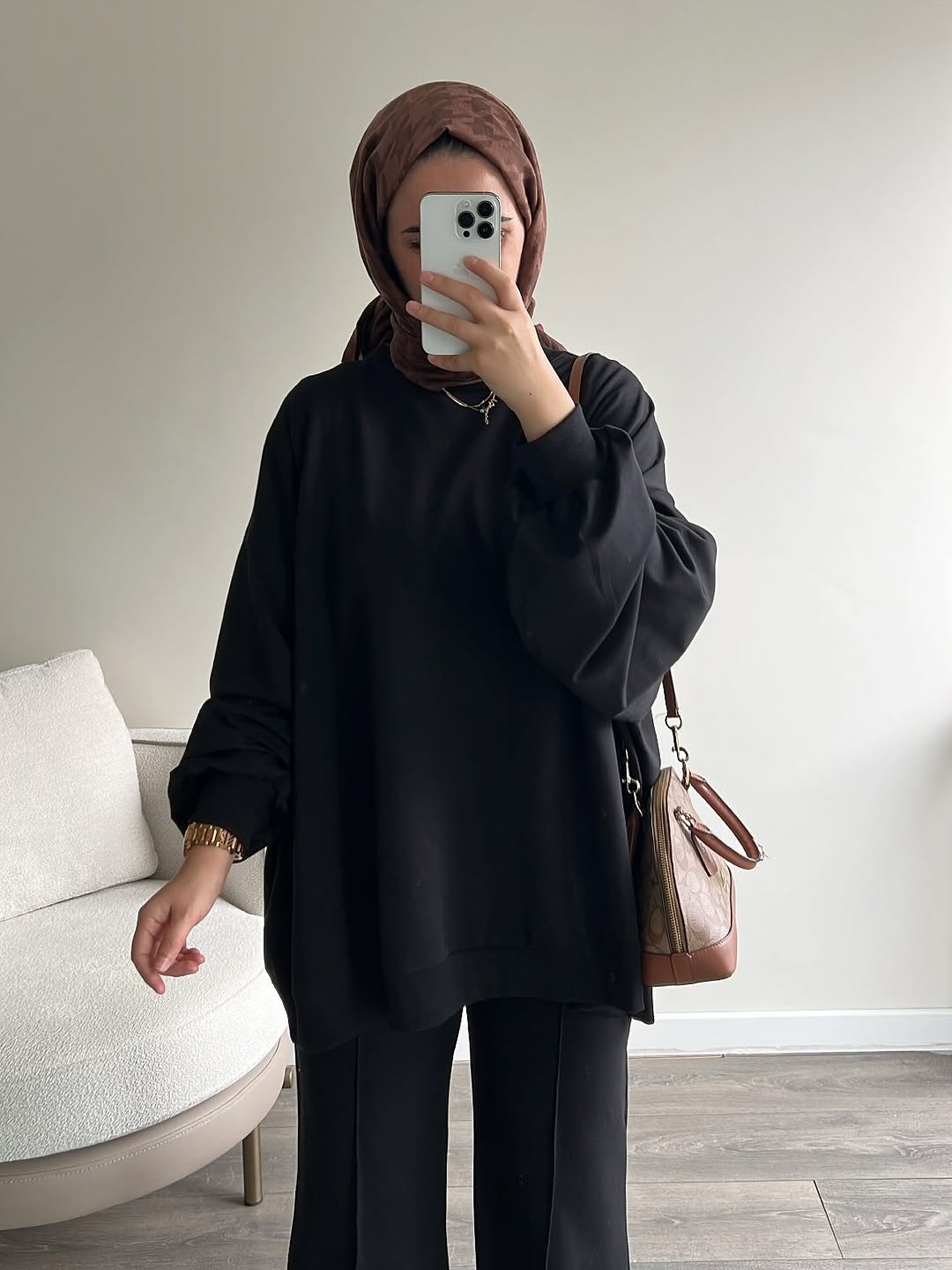 Ensemble pull oversize et pantalon
