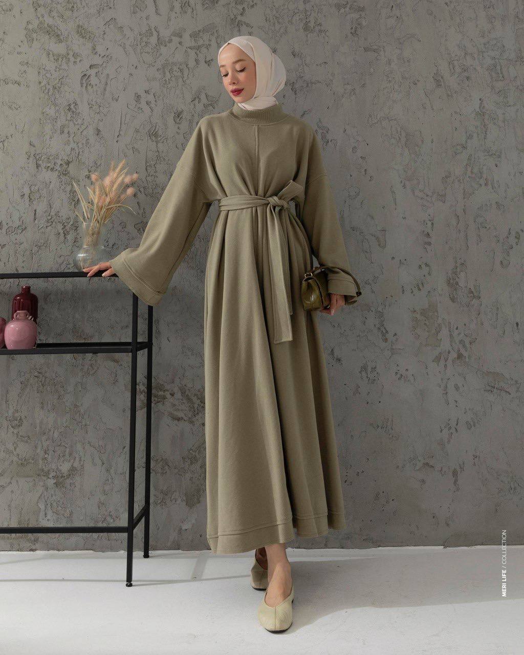 Oversized winter dress