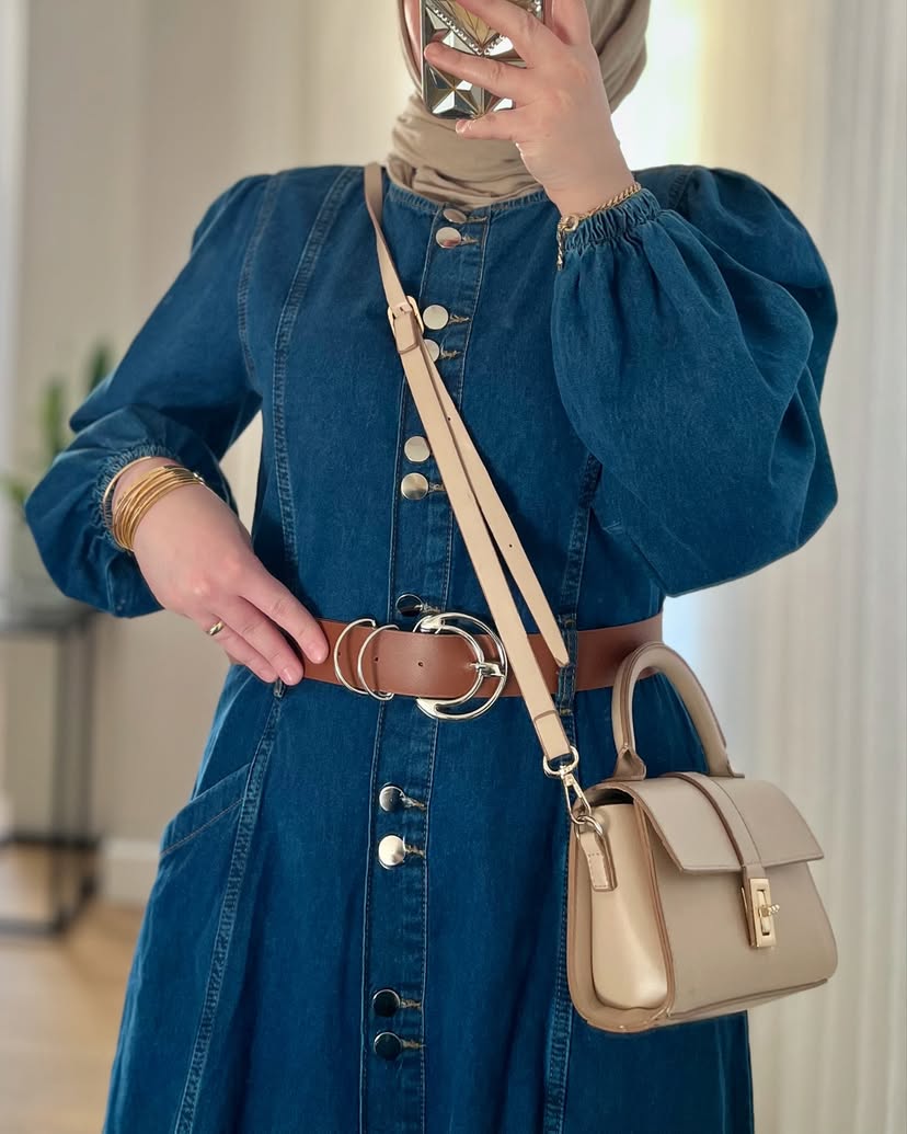 Robe en jean 1