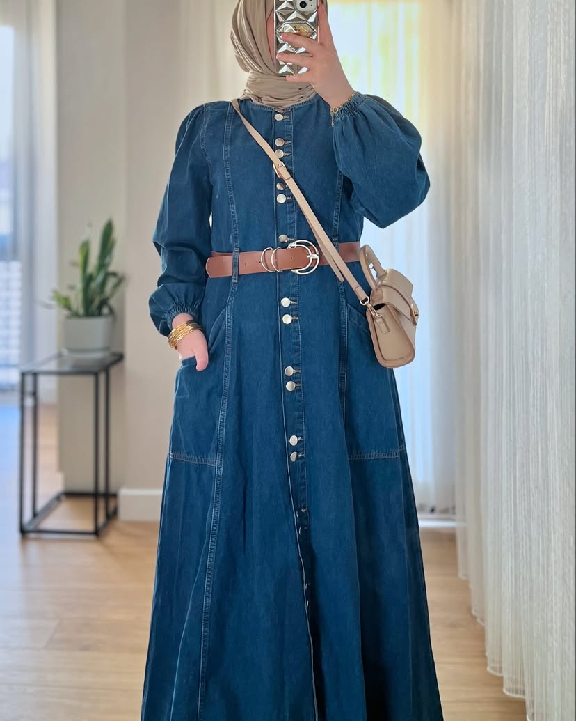 Robe en jean 1