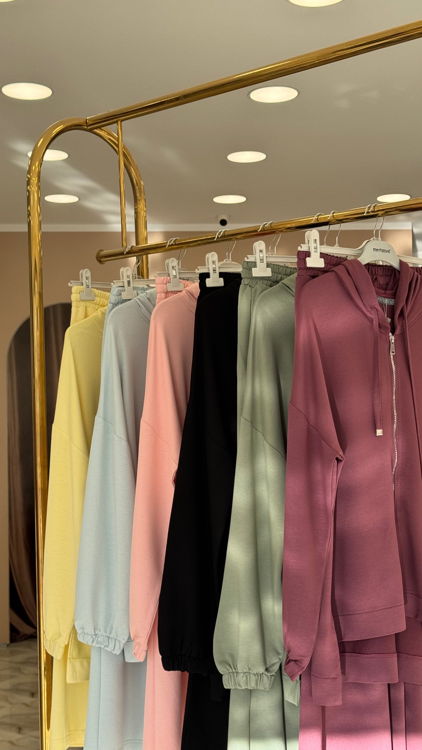 Ensemble pantalon large à fermeture éclair