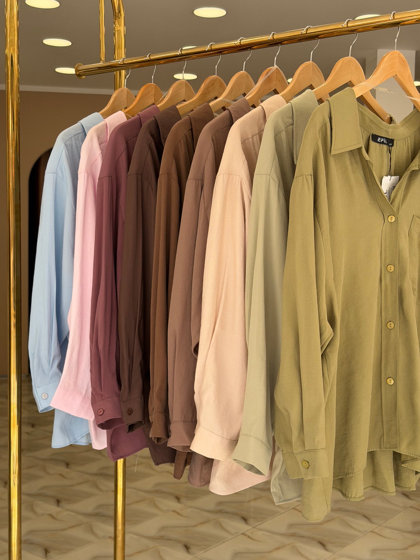 Basic oversized shirt