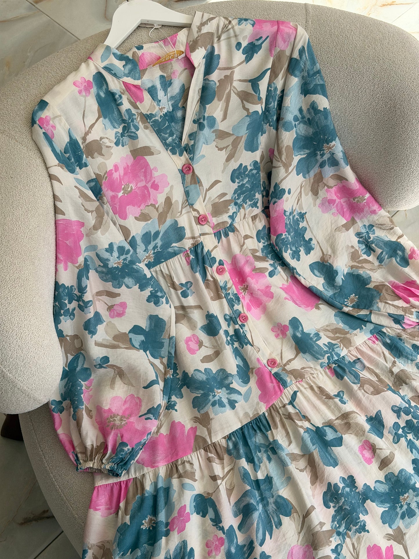 Summer dress (Floral harmony)