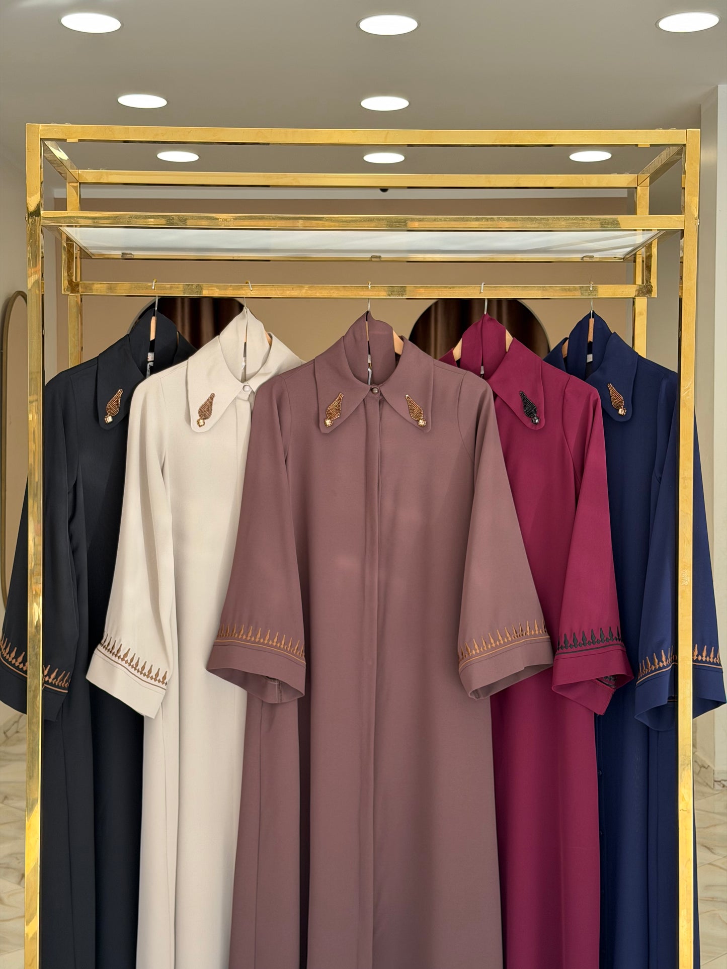 Embrodery details abaya