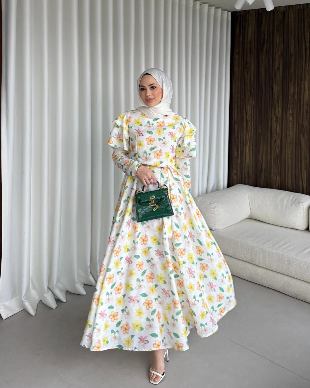Floral summer dress