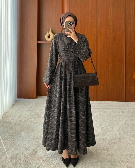 Elara side tie dress