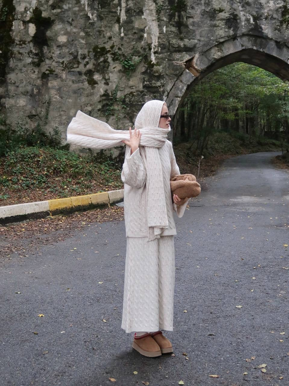 Moca 3 piece skirt set