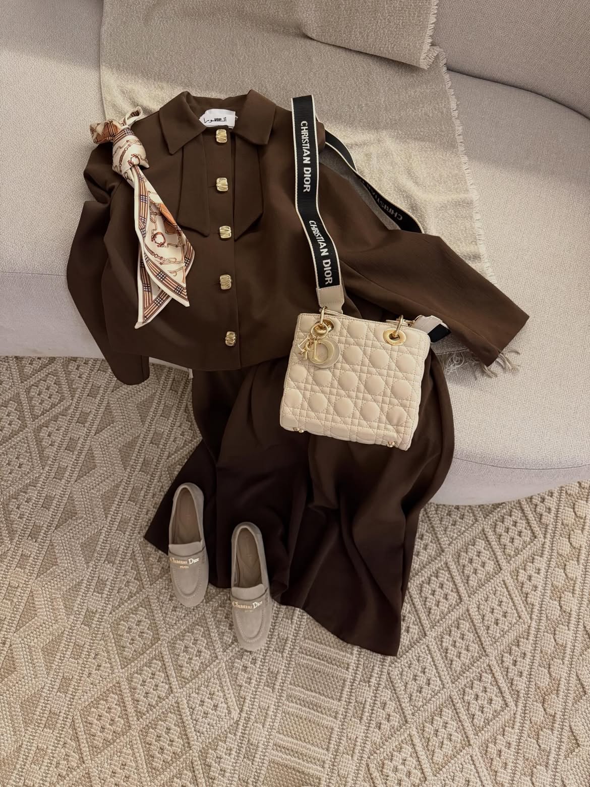 Henza classy skirt set