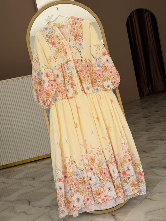 Summer dress (floral romance)