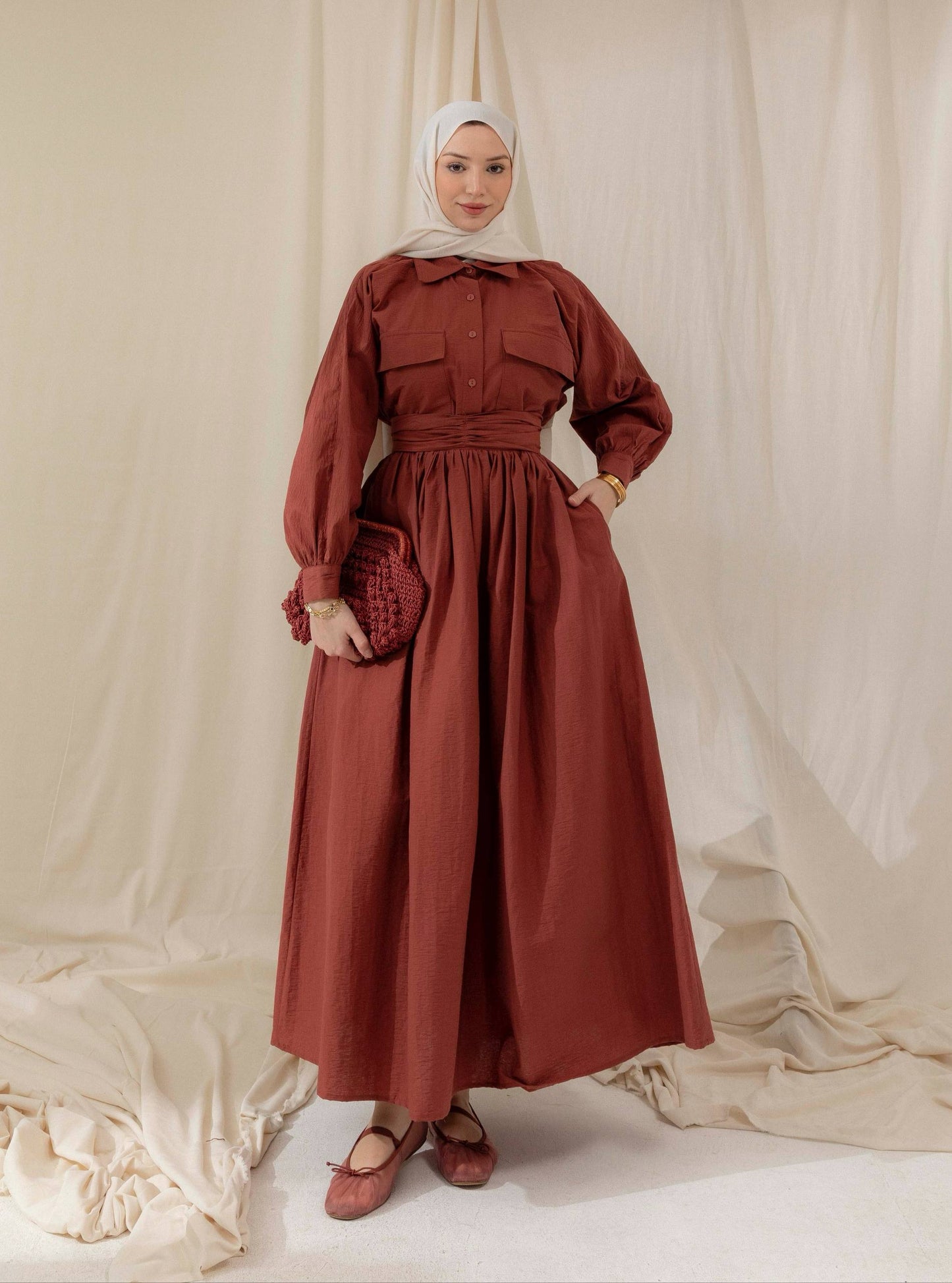 Meri elegant skirt set