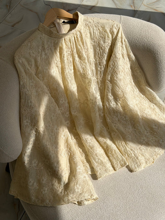 Embroidered blouse