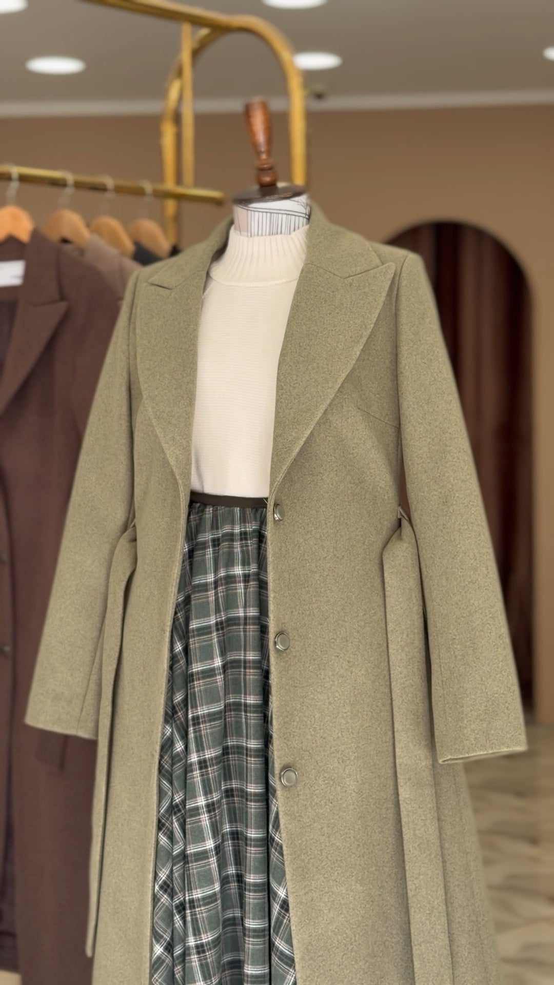 Classy cachemire coat
