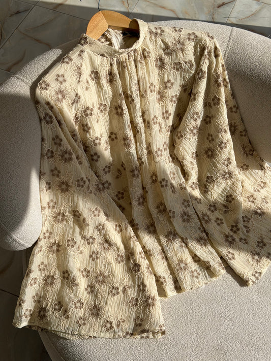 Embroidered blouse