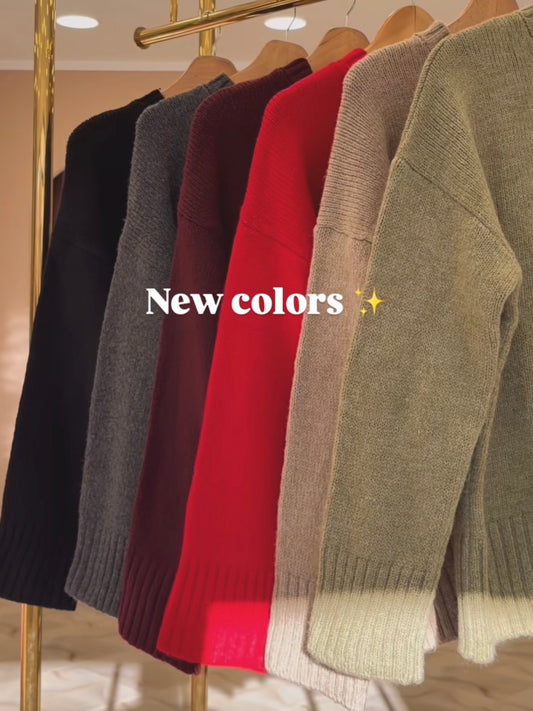 Trending oversized sweater (new colors)