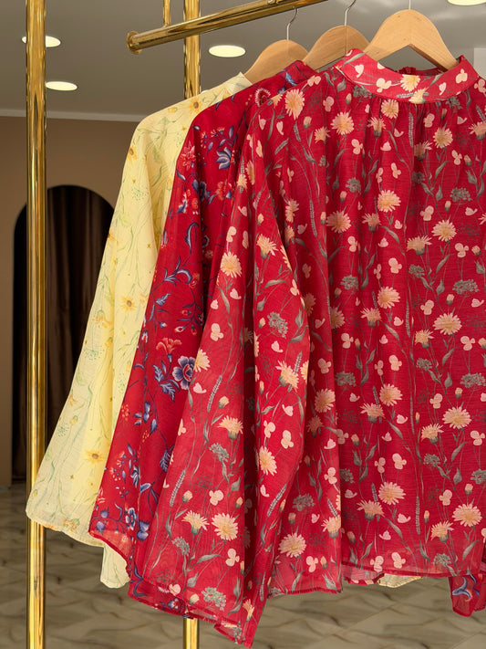 Floral blouse