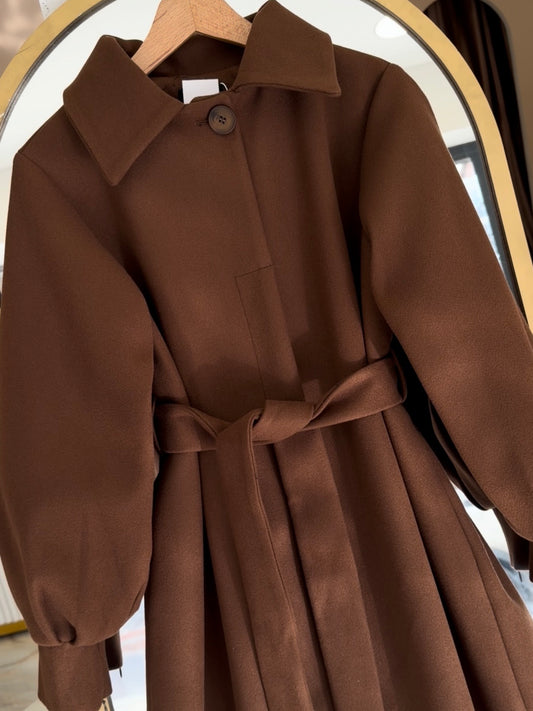 Long Oversized coat dress