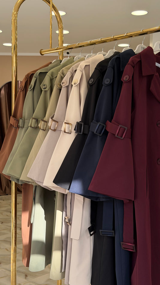 Line Oversized Trench coat