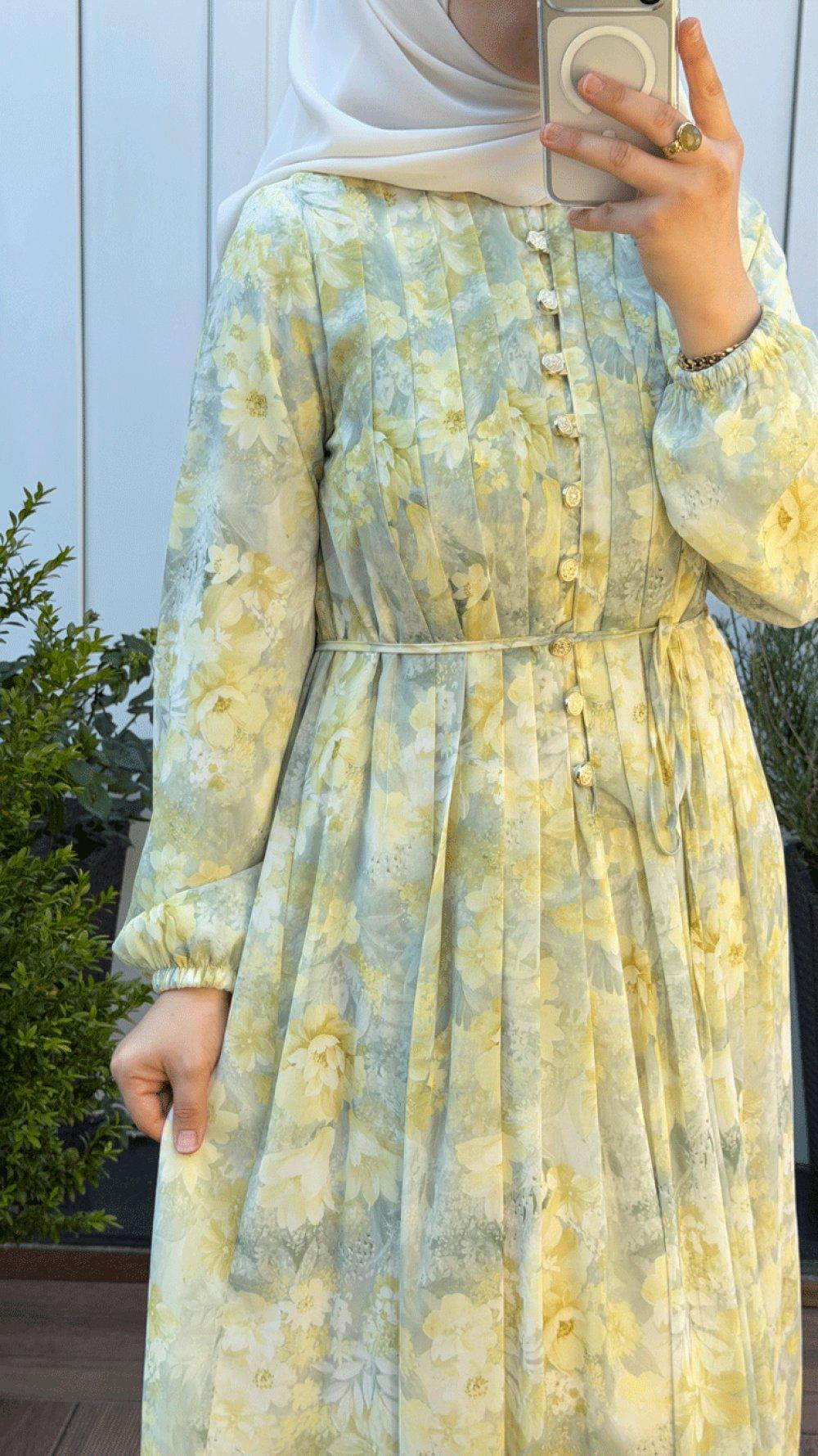 Soft floral dress