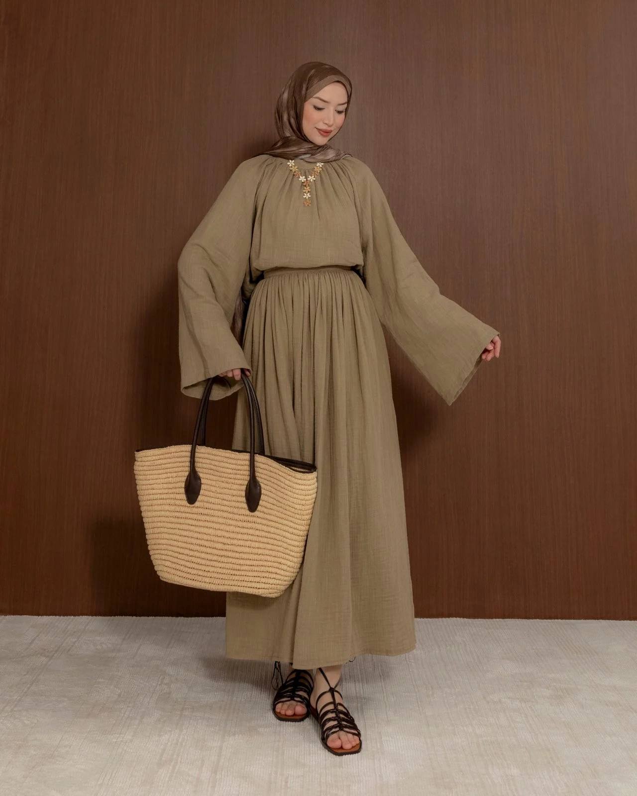 Meri summer skirt set