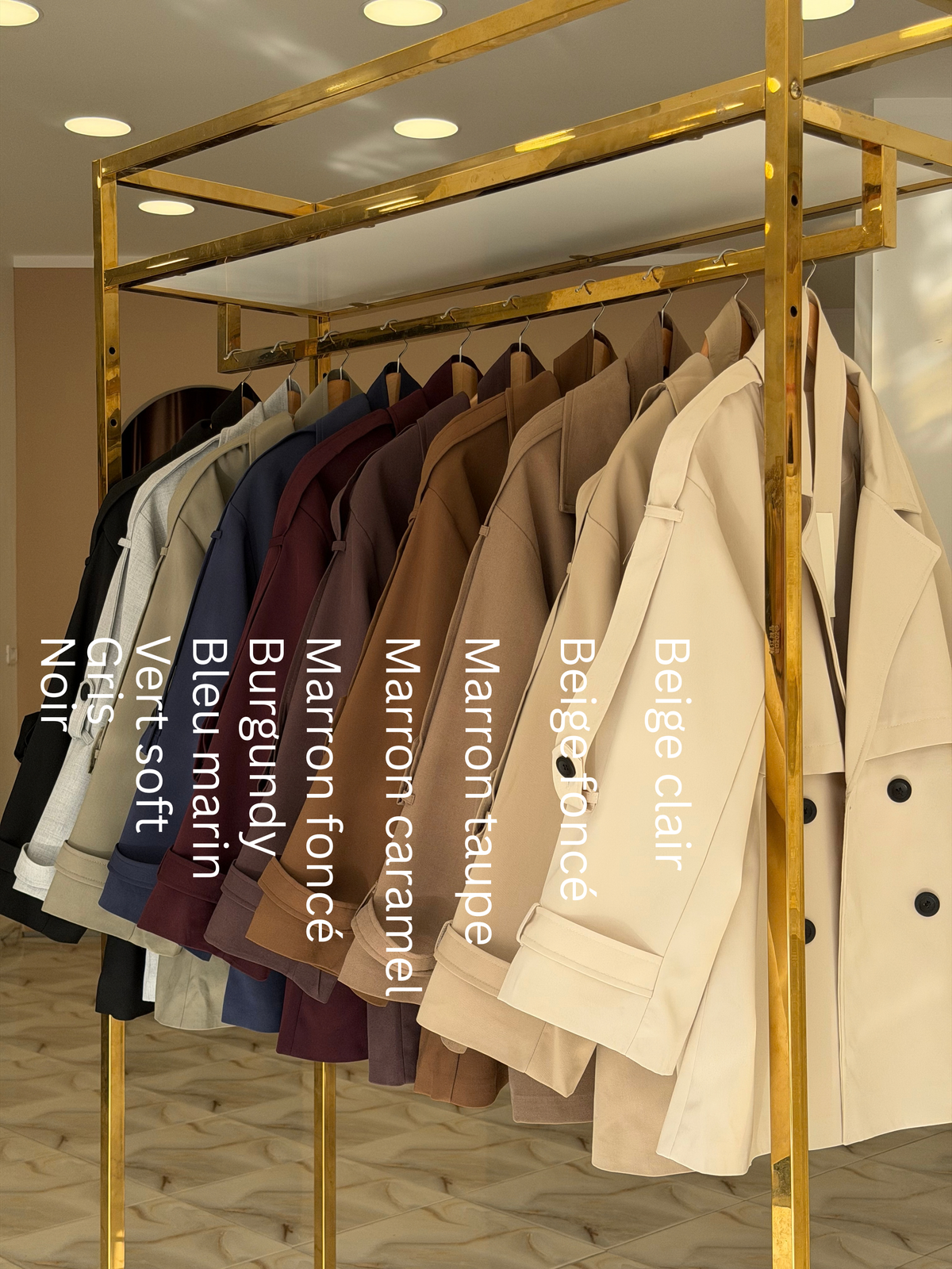 Perry oversized trench coat