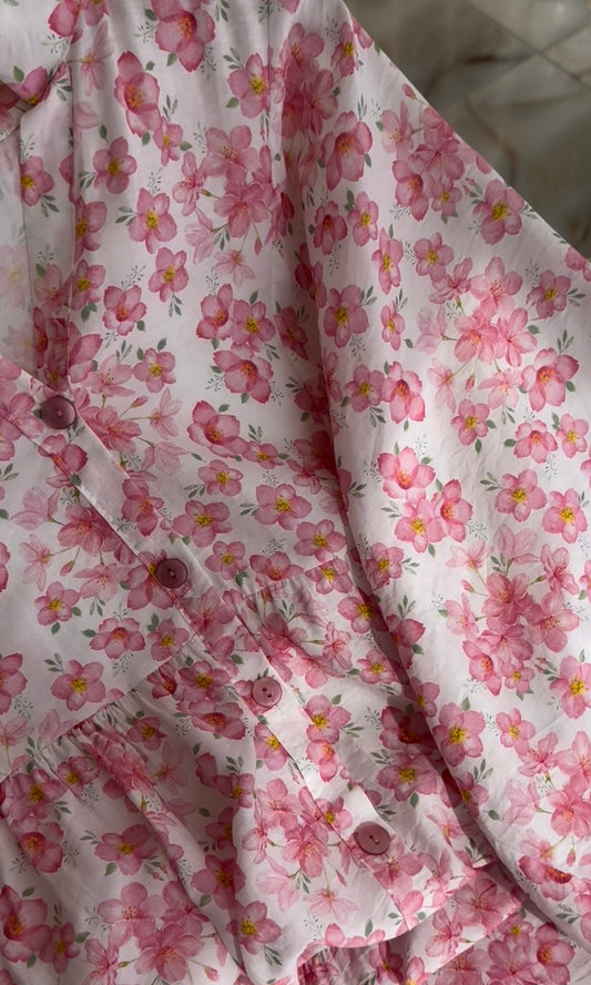 Summer dress (small flowers)