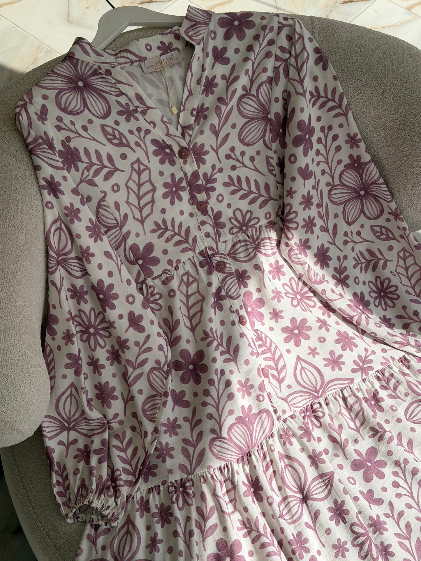 Summer dress (floral doodle)