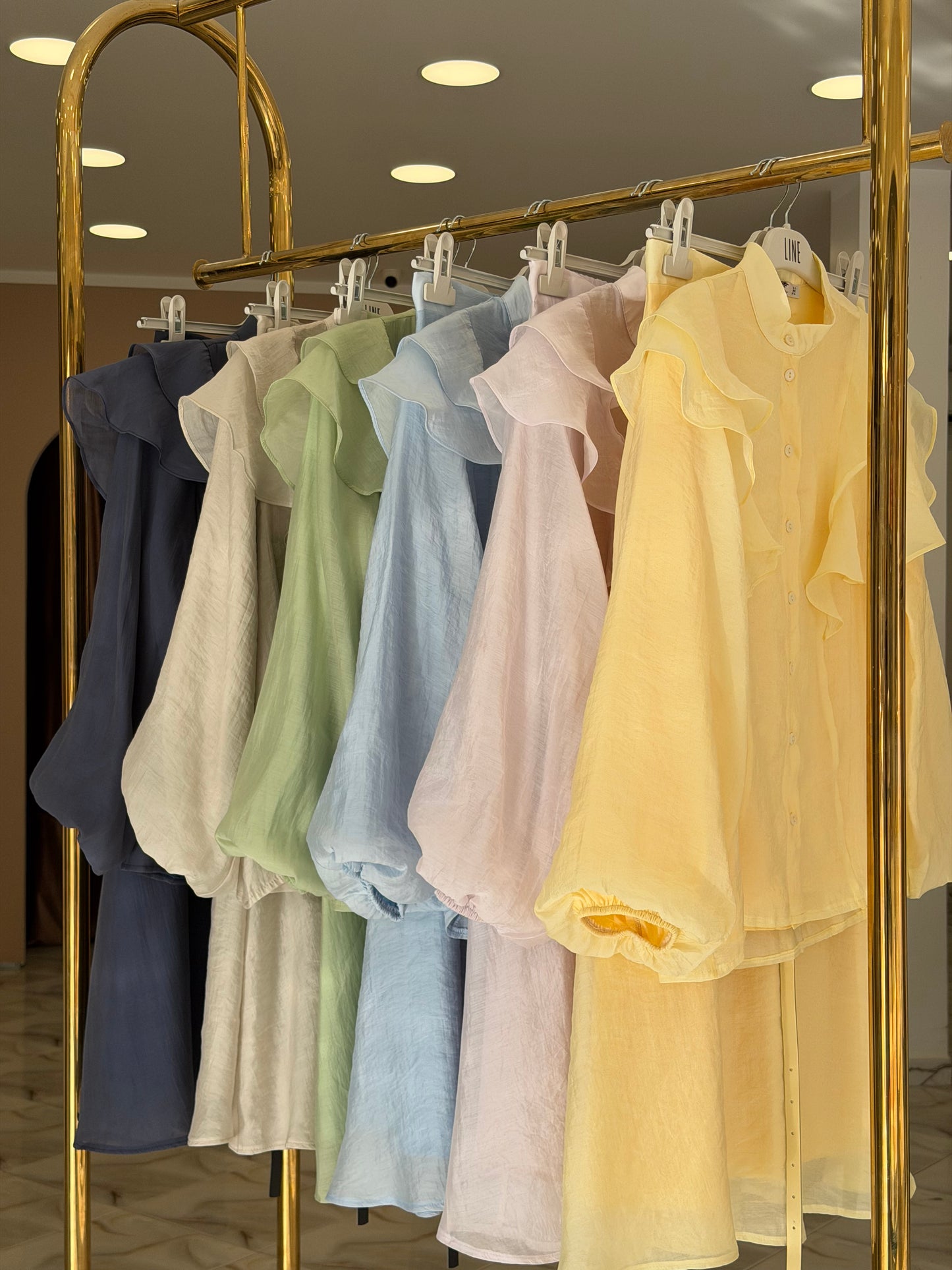 Soft romantic summer skirt set