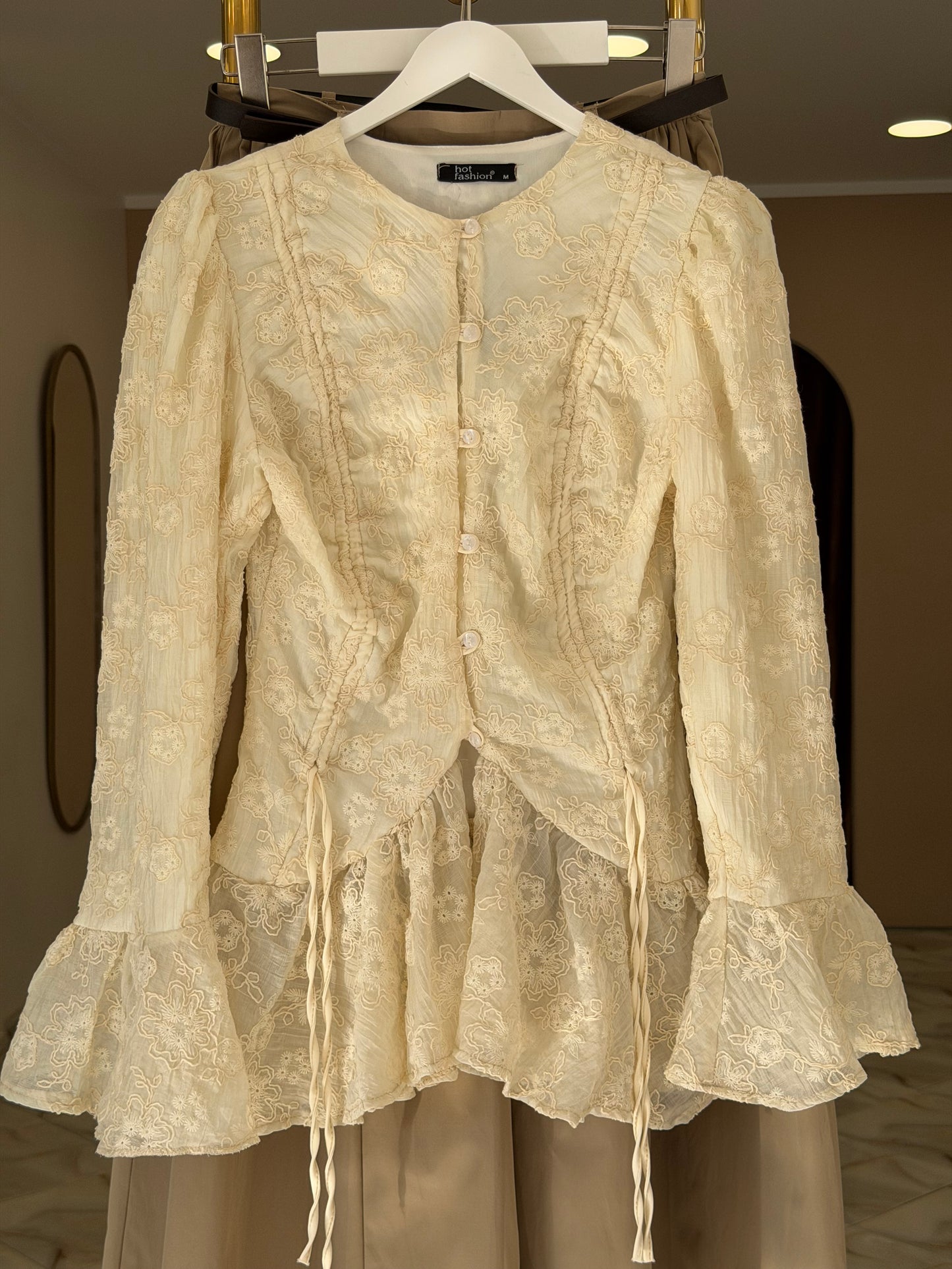 Victoria Chic Vintage Lace Top