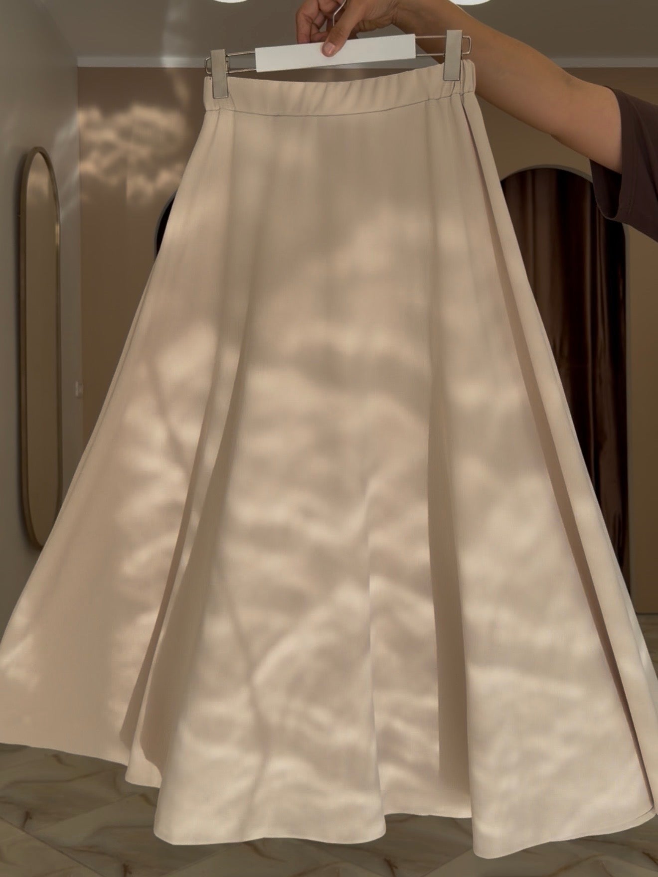 Jupe Sultana (crêpe premium/100cm/cloch)