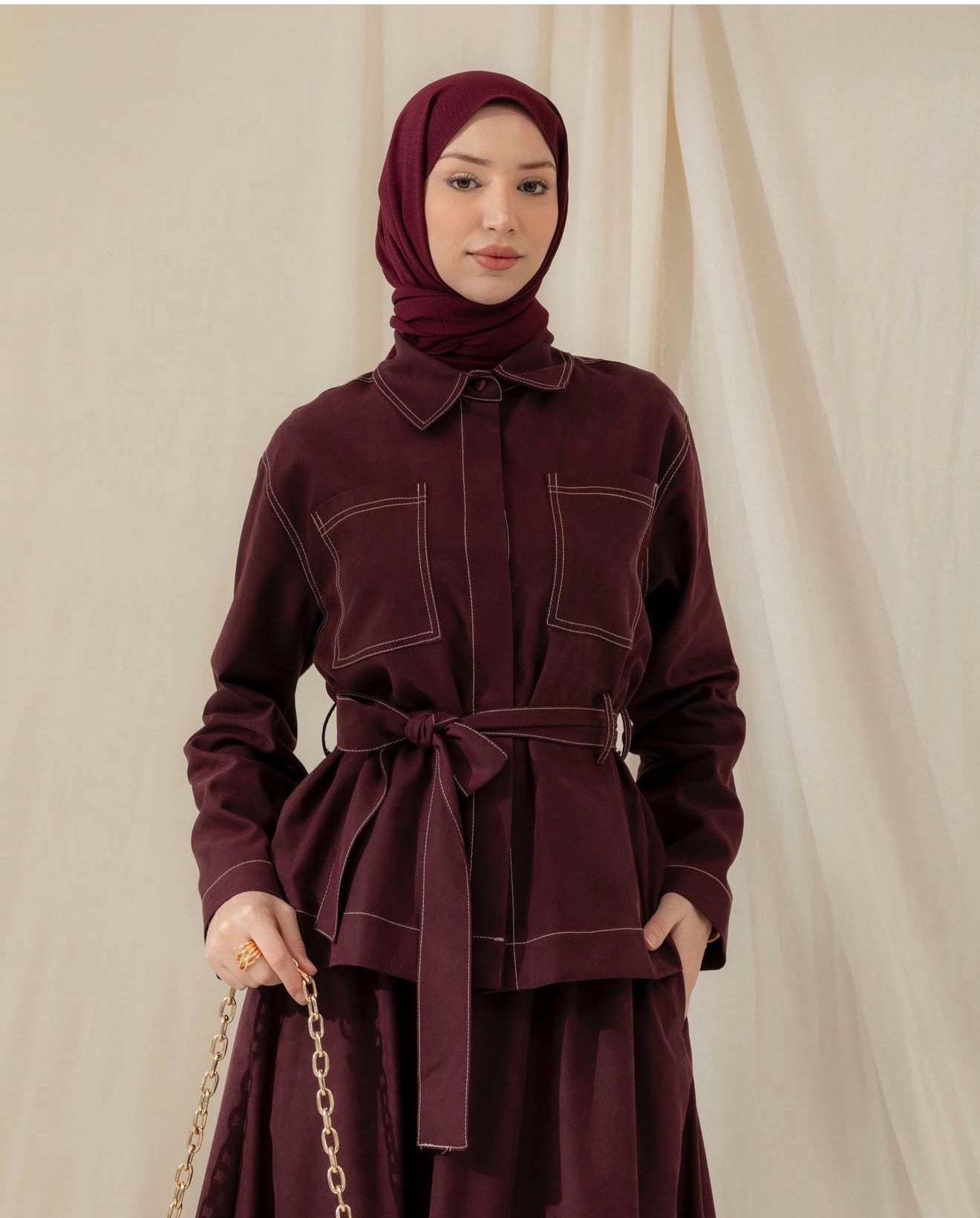 Haze skirt set