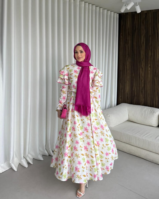 Floral summer dress