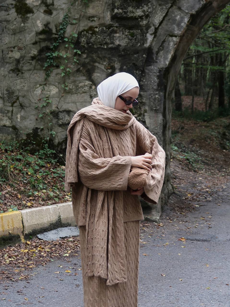 Moca 3 piece skirt set.