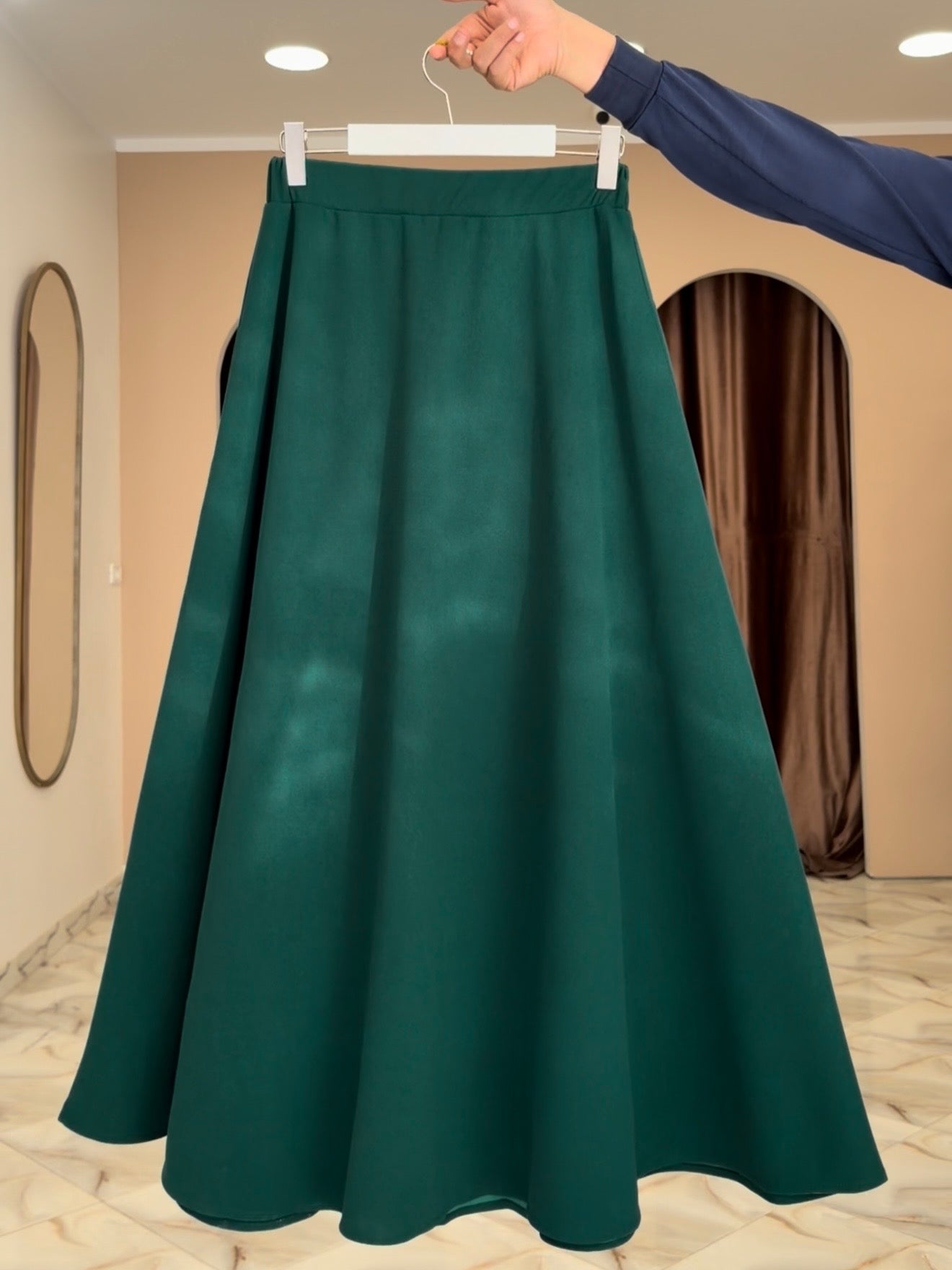 Jupe Sultana (crêpe premium/100cm/cloch).