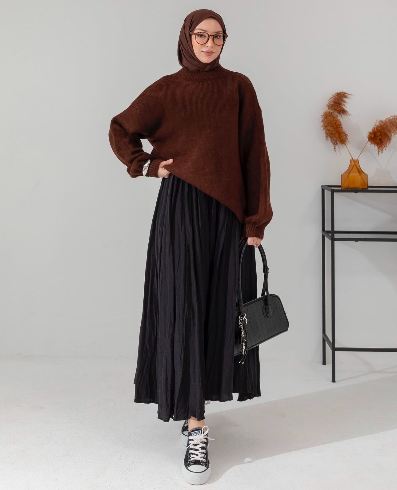 Meri oversized knit sweater