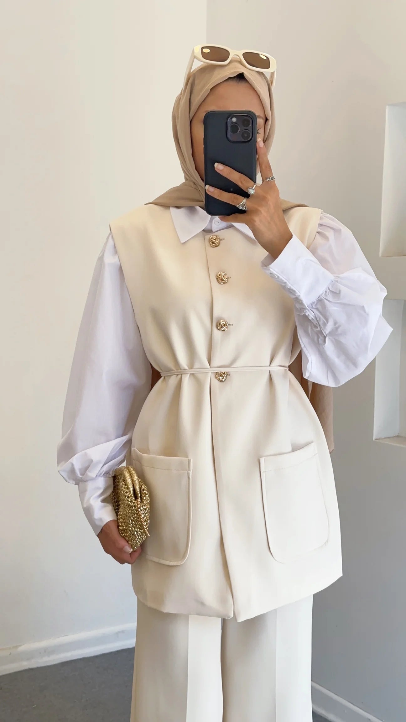 Hooops elegant sleeveless set (ensemble complet)