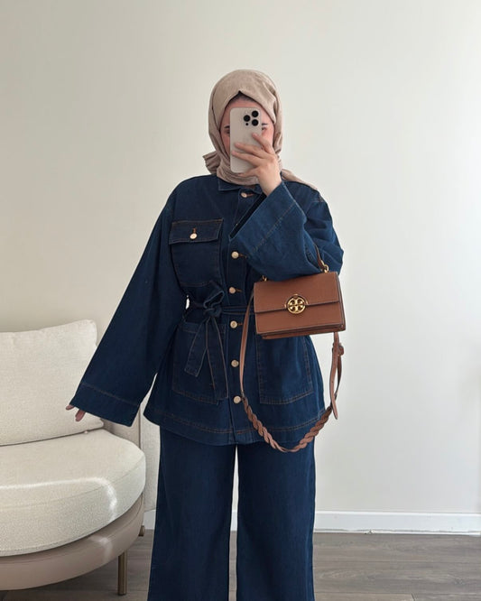 City denim set