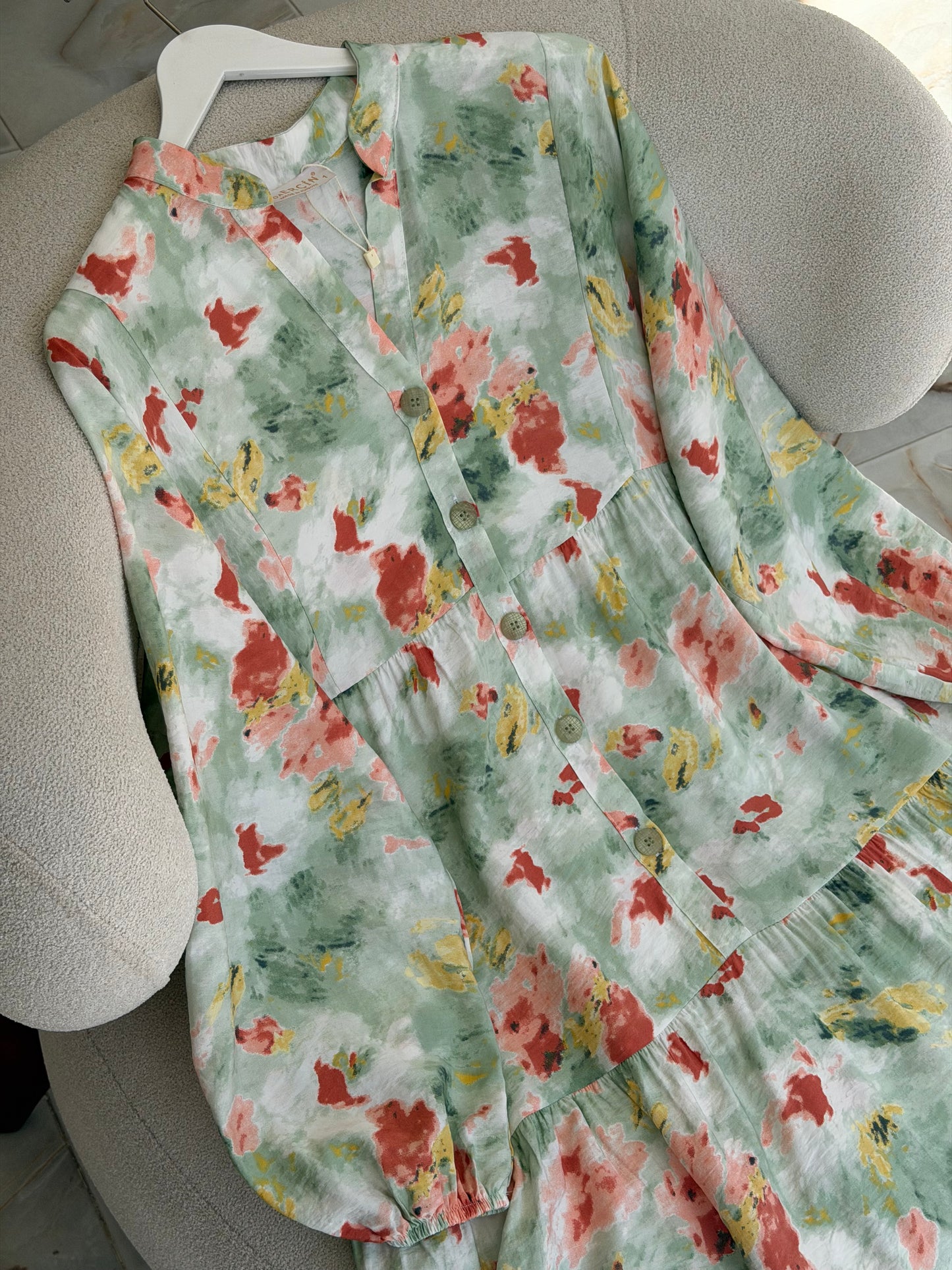 Summer dress (watercolor bloom)