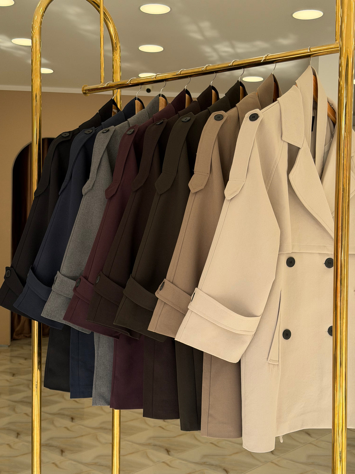 Efil oversized trench coat